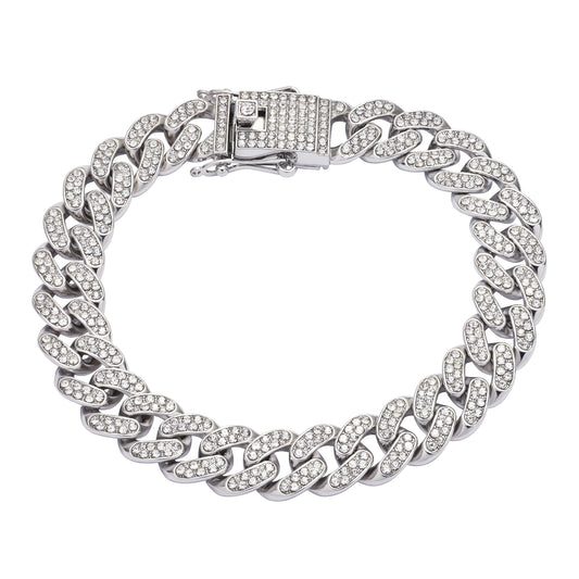 Ardú Mens Silver Chain Bracelet